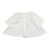 Babyvip Camicia Tinta Unita con Bottoni per Neonata T1353 BIANCO BABYVIP 