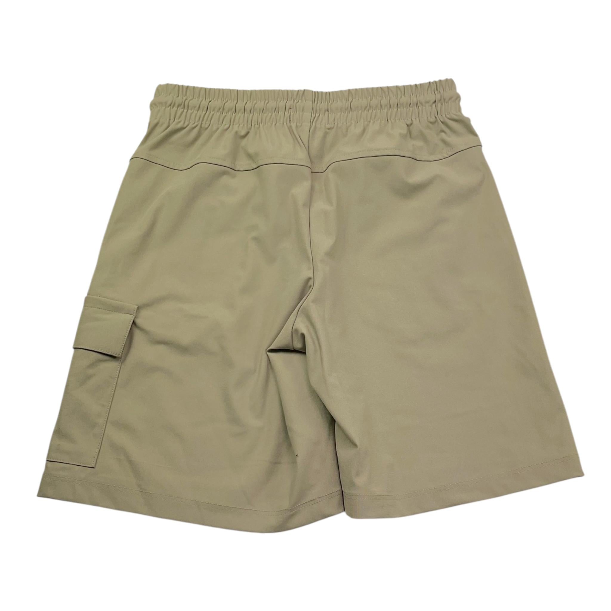 Calvin Klein Bermuda Tinta Unita con Elastico In Vita per Bambino IB0IB02512 FANGO CALVIN KLEIN 