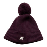 K-WAY cappello tinta unita con logo Viola per Bambina K31359WX VIOLA K-WAY 