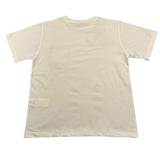 t-shirt girocollo tinta unita con taschino in contrasto PP4055 BIANCO PAOLO PECORA 