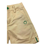 Trussardi Bermuda Solid Color with Adjustable Waist Beige for Newborns