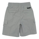 John Richmond Bermuda Tinta Unita con Elastico In Vita per Bambino RBP25144BEX GRIGIO JOHN RICHMOND 