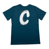 Nails Milano T-Shirt Crew Neck Solid Color Petrol For Kids