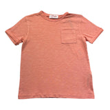 Saint Barth T-Shirt Girocollo Tinta Unita  per Bambino 00425L PESCA SAINT BARTH 