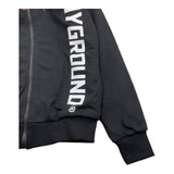 SPRAYGROUND felpa tinta unita con zip e cappuccio Nero per Bambino SPY694BLK NERO SPRAYGROUND 