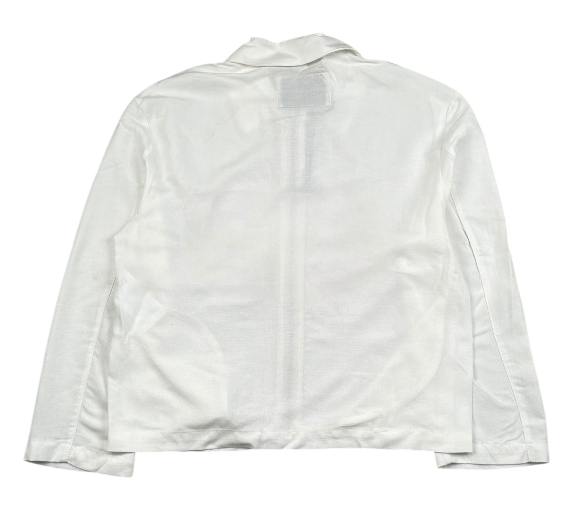 Paolo Pecora Camicia Manica Lunga Tinta Unita con Zip per Bambino PP4188 BIANCO PAOLO PECORA 