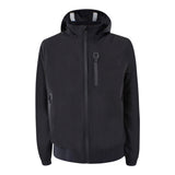 Yes Zee Black Zip Up Hooded Jacket For Boys