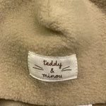 TEDDY E MINOU set cappello-babbucce tinta unita Beige per Neonato I23AC011N0087 BEIGE TEDDY E MINOU 
