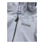 GUESS felpa tinta unita con zip e cappuccio Azzurro per Neonato N3YQ07KAUG0X AZZURRO GUESS 