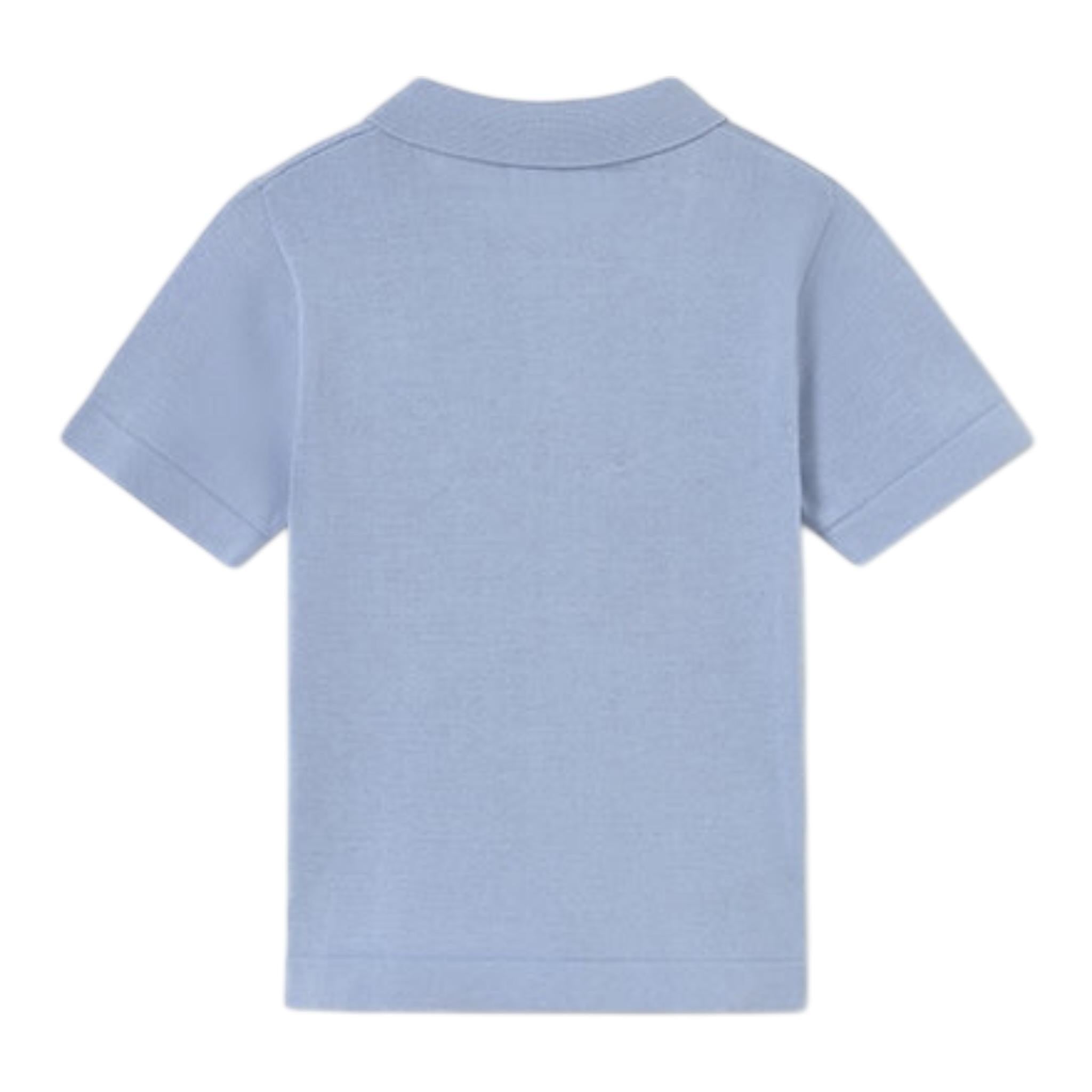 Mayoral Polo Mezza Manica Tinta Unita per Neonato 1106 AZZURRO MAYORAL 