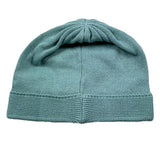 Baby Lord Solid Color Hat With Green Bow For Newborn