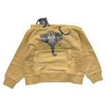 Mauna-Kea Solid Color Hooded Sweatshirt With Sand Print For Newborn