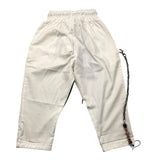 Justwest Solid Color Pants With Elastic Waist White For Boys