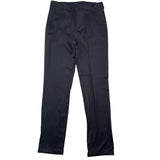 Daniele Alessandrini Plain Trousers With Adjustable Waistband Black For Boys
