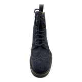 GALLUCCI stivale tinta unita con lacci Blu per Bambino J30223AM BLU GALLUCCI 