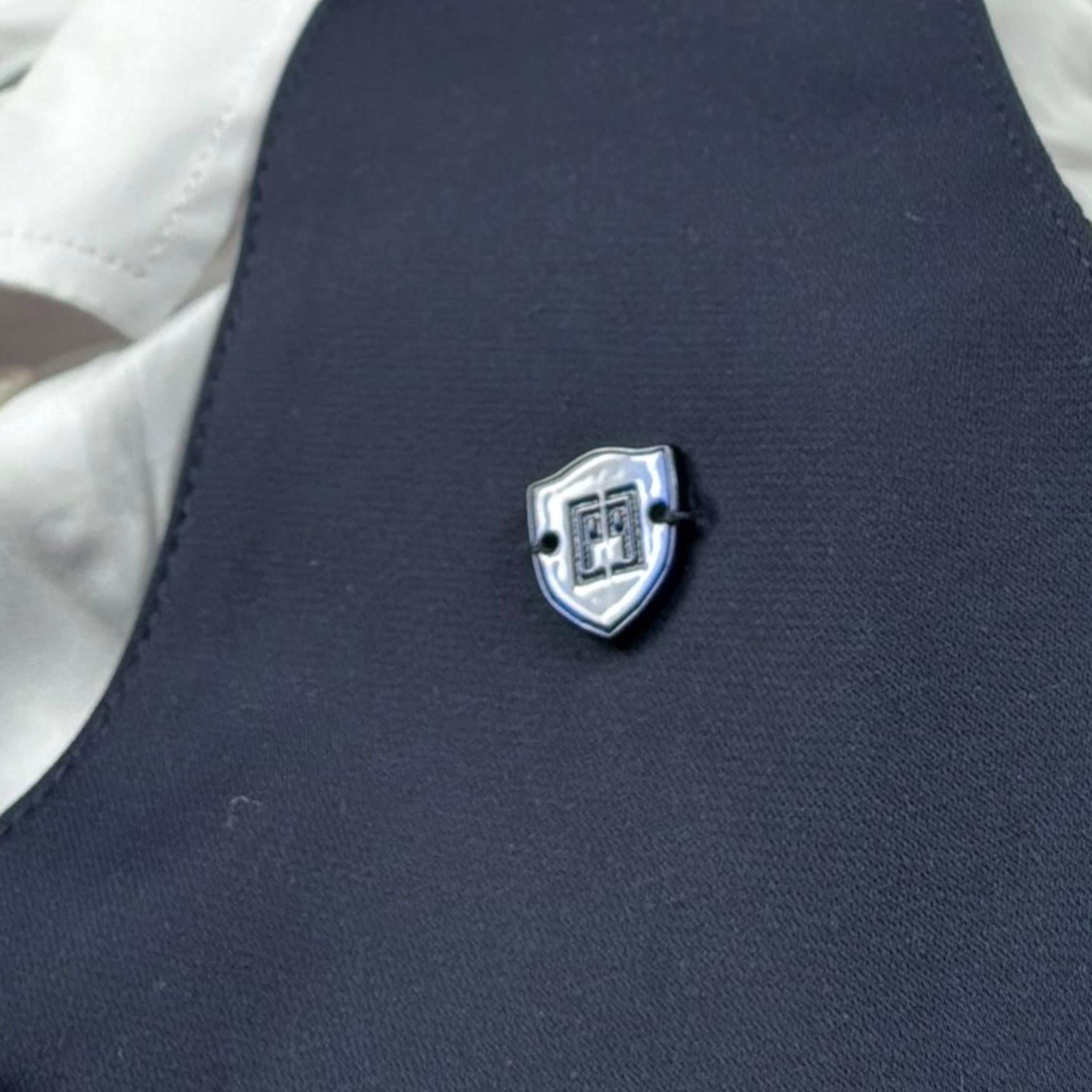 Carlo Pignatelli Completo 2 Pezzi Gilet-Camicia per Neonato COMC2102BL BIANCO CARLO PIGNATELLI 
