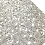 Kocca Completo 2 Pezzi Pantalone-Top Tinta Unita con Ricami per Bambina 60725 BIANCO Kocca 