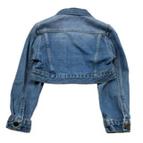 Marc Ellis Giubbino Tinta Unita In Denim per Bambina JMJJK01180 AZZURRO MARC ELLIS 