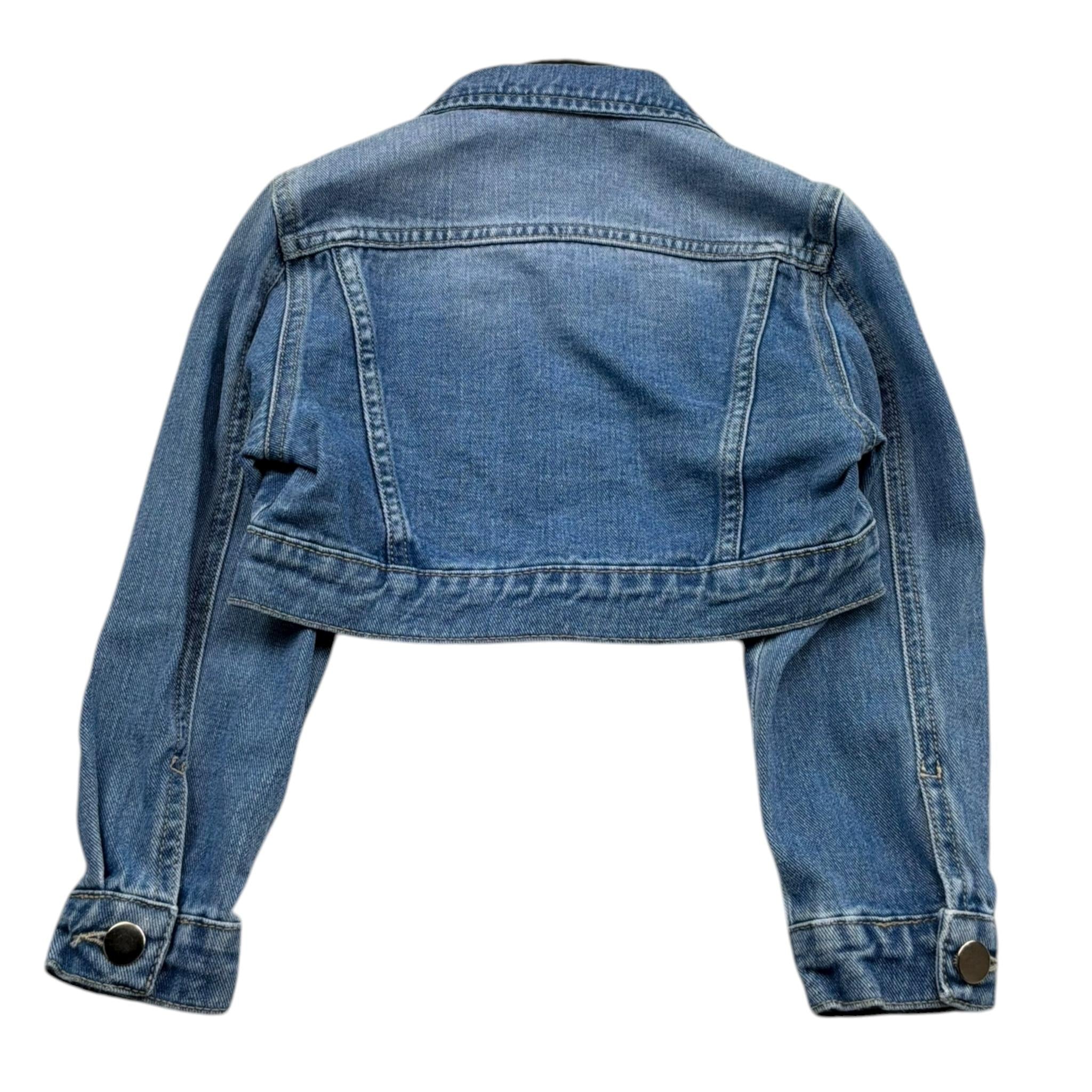 Marc Ellis Giubbino Tinta Unita In Denim per Bambina JMJJK01180 AZZURRO MARC ELLIS 