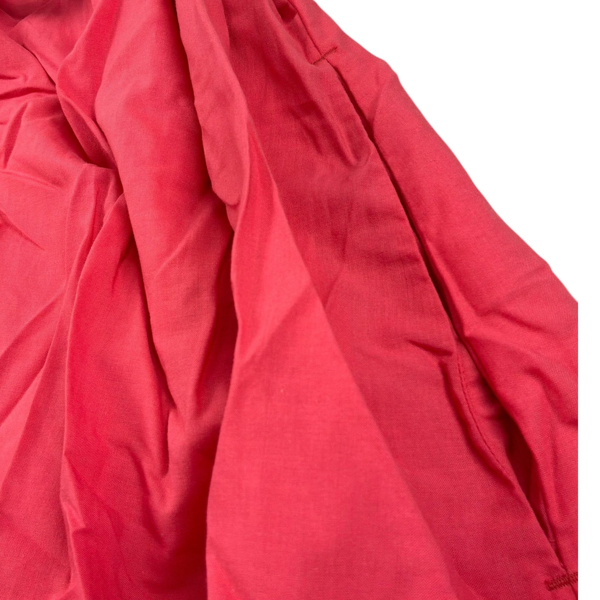 Xacus Abito Tinta Unita Giromanica per Bambina SANDY SALMONE XACUS 