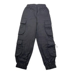 REFRIGIWEAR pantalone tinta unita con tasconi Nero per Bambino RWG916 NERO REFRIGIWEAR 