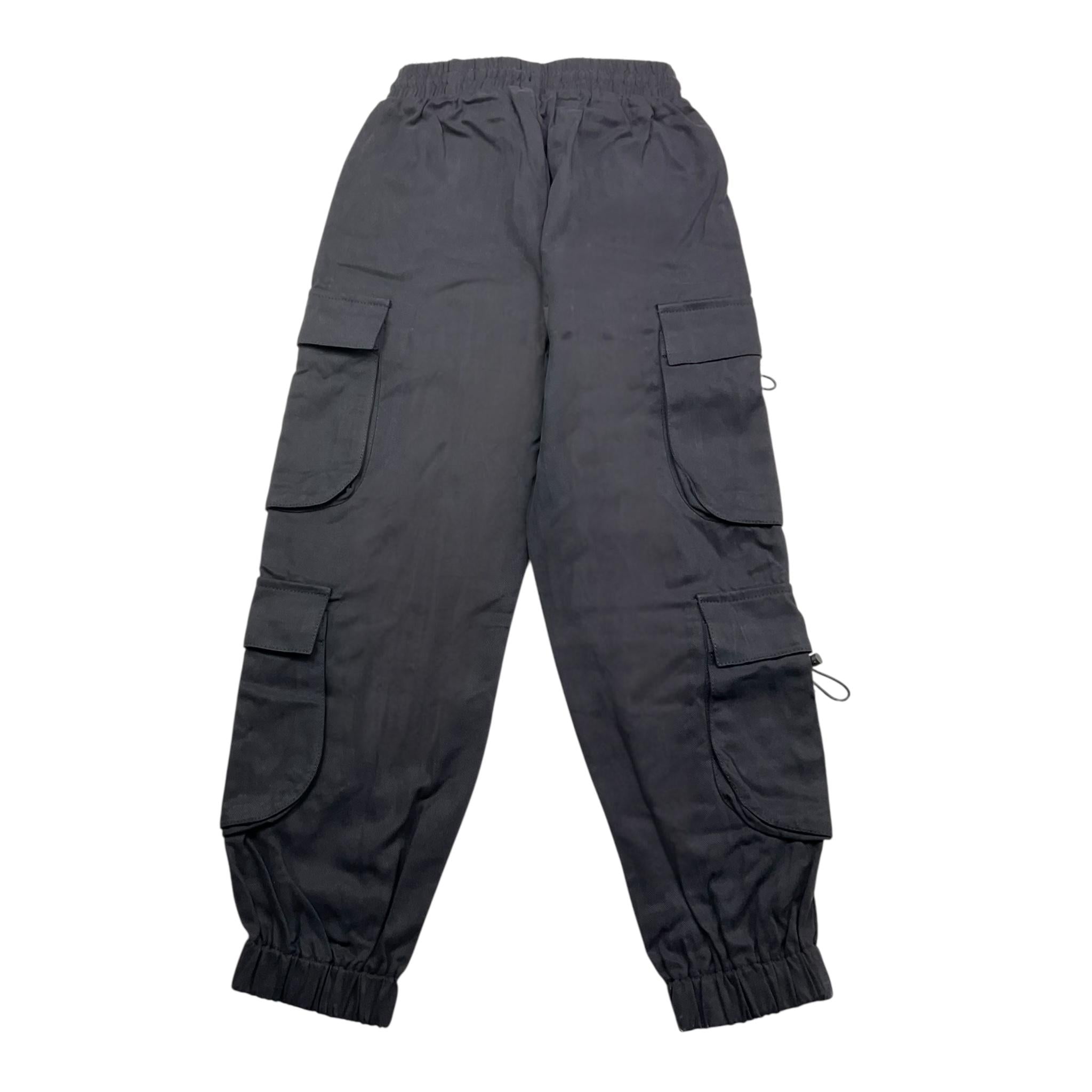 REFRIGIWEAR pantalone tinta unita con tasconi Nero per Bambino RWG916 NERO REFRIGIWEAR 