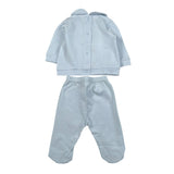 Nanan Completo 2 Pezzi Shirt-Ghettina per Neonato E211310 AZZURRO NANAN 