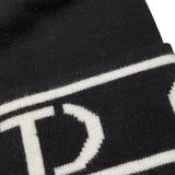 TWINSET cappello tinta unita con logo Nero per Bambina 242GJ501D NERO TWINSET 