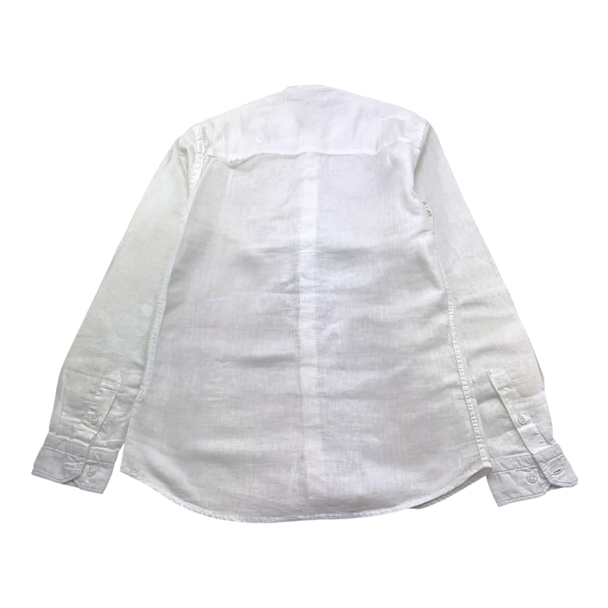 Shako' Camicia Tinta Unita Manica Lunga  per Bambino CSK0304J BIANCO SHAKO' 