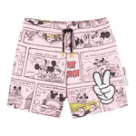 Marc Jacobs Short Tinta Unita con Stampa Topolino per Bambina W60488 ROSA MARC JACOBS 