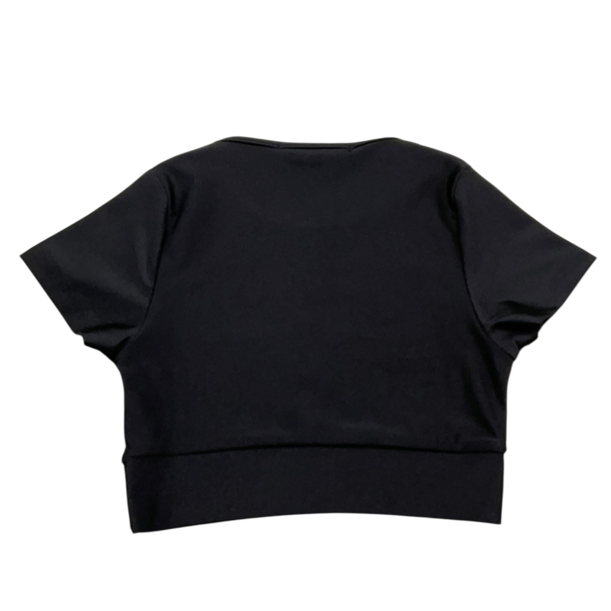 Hinnominate T-Shirt Girocollo Tinta Unita con Logo per Bambina 3646MY00064 NERO HINNOMINATE 