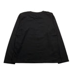 DIXIE shirt girocollo tinta unita con stampa  Nero per Bambina ML28030G67 NERO DIXIE 