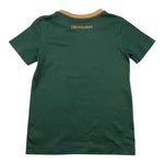 TRUSSARDI t-shirt girocollo tinta unita con stampa Verde per Bambino TBA25071TS VERDE TRUSSARDI 