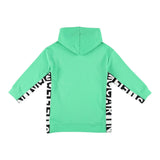 STELLA McCARTNEY abito felpa manica lunga tinta unita con cappuccio Verde per Bambina TV1D30 VERDE STELLA McCARTNEY 