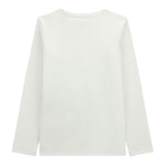 GUESS shirt girocollo tinta unita con stampa Bianco per Bambina J4RI28K6YW3 BIANCO GUESS 