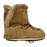 MOON BOOT stivali tinta unita con pelliccia Beige per Neonato 80D3401030M007 BEIGE MOON BOOT 