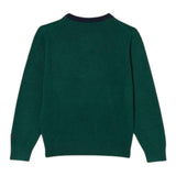 SAINT BARTH maglia girocollo tinta unita con stampa Verde per Neonato SNOPYYN VERDE SAINT BARTH 