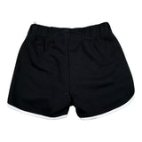 John Richmond Short Tinta Unita con Profili In Contrasto per Bambina RGP26202SH NERO JOHN RICHMOND 