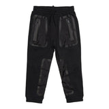 DSQUARED2 pantalone modello tuta tinta unita con stampa Nero per Bambino DQ1928 NERO DSQUARED2 