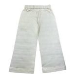 Liu Jo Solid Color Trousers With Fake Buttons White For Girls