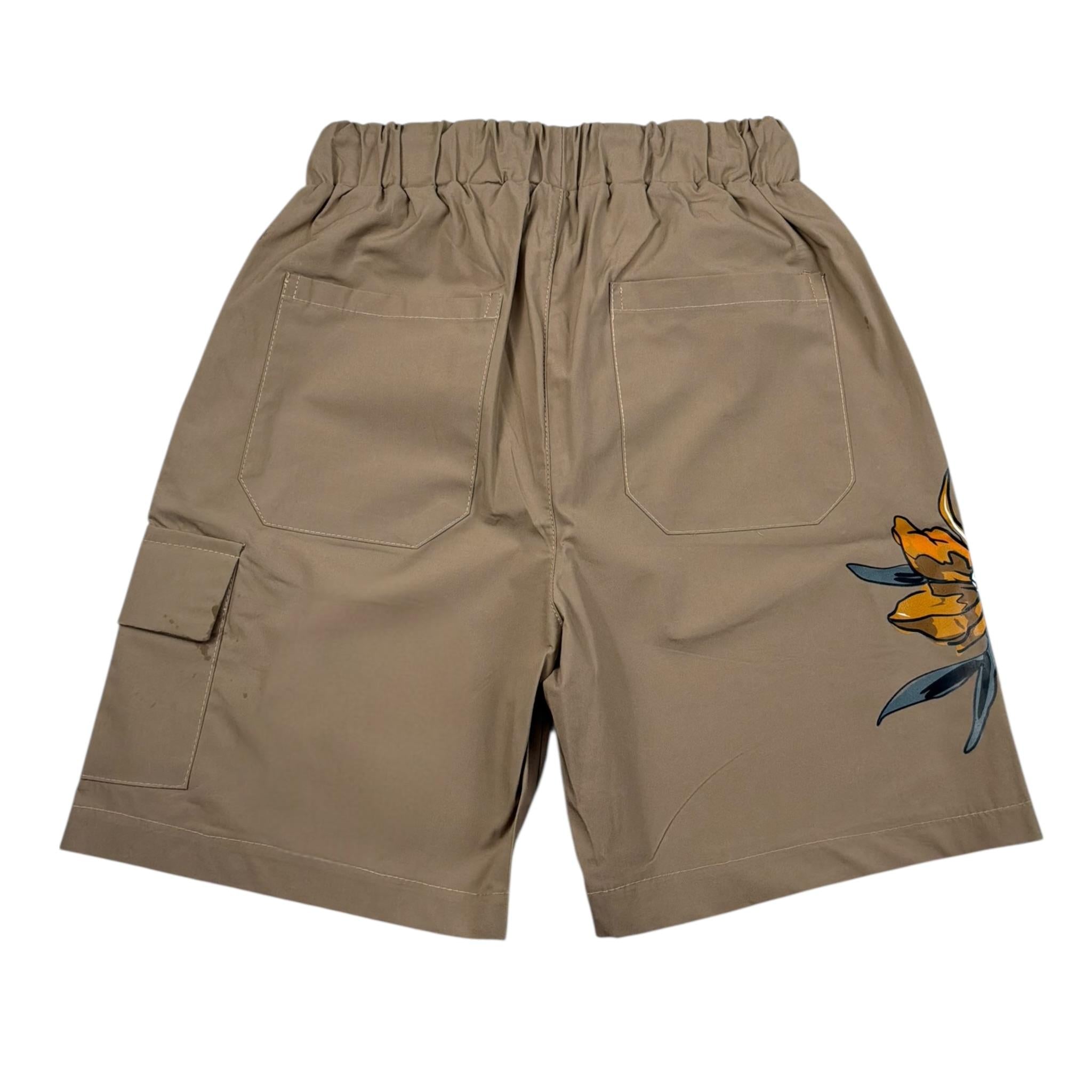 Patriot Bermuda Tinta Unita con Elastico In Vita per Bambino PBR0022 BEIGE PATRIOT 