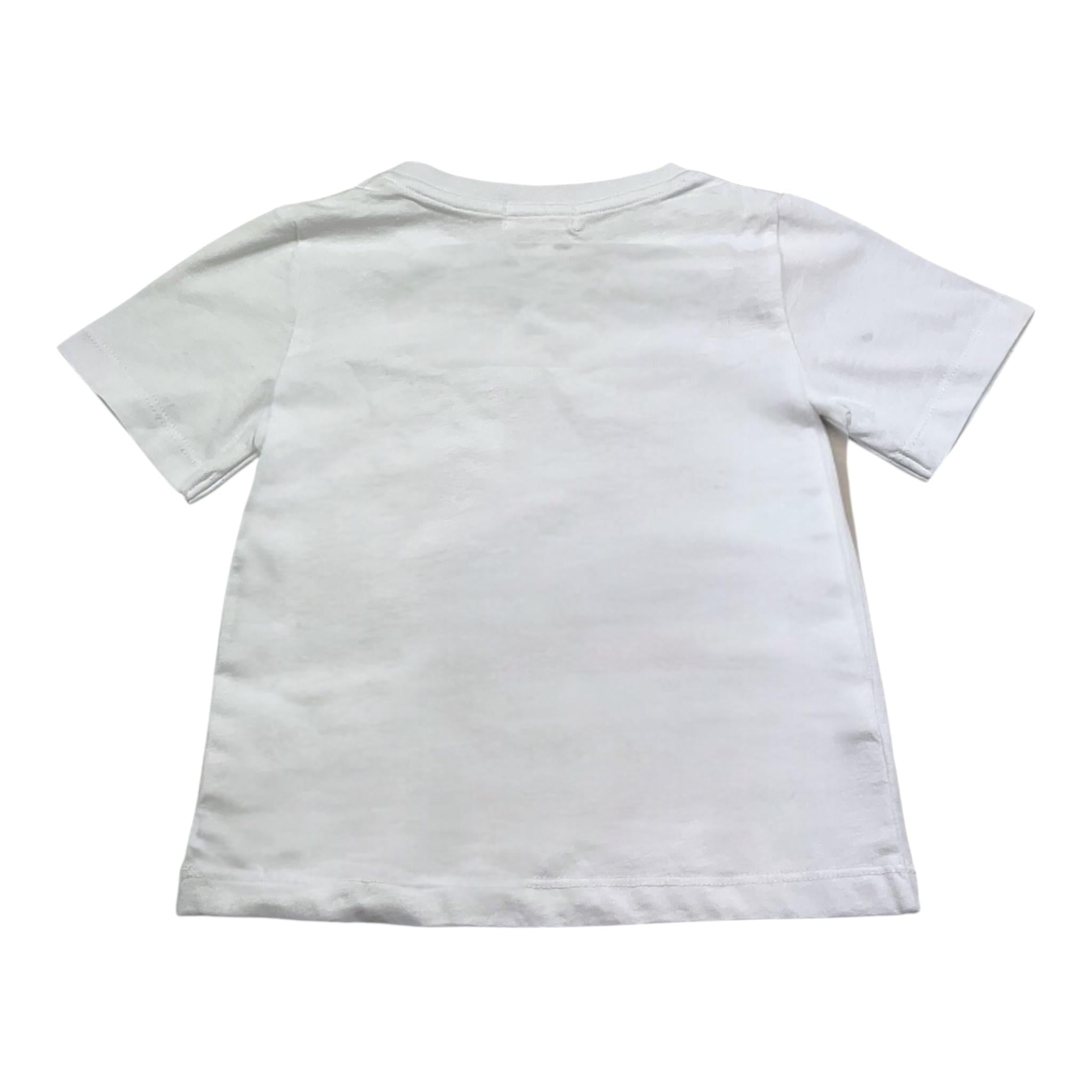 Meia Pata T-Shirt Girocollo Tinta Unita con Taschino per Bambino MEIAPTT BIANCO MEIA PATA 
