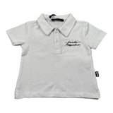 Daniele Alessandrini Polo Mezza Manica Tinta Unita con Logo per Neonato 1296MP00209 BIANCO DANIELE ALESSANDRINI 