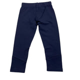 Diadora Solid Color Leggings with Blue Logo for Girls