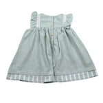 Babyvip Abito Tinta Unita con Ricami per Neonata T1351 VERDE BABYVIP 