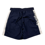 US Polo Assn Boys' Blue Contrast Piping Solid Swimsuit