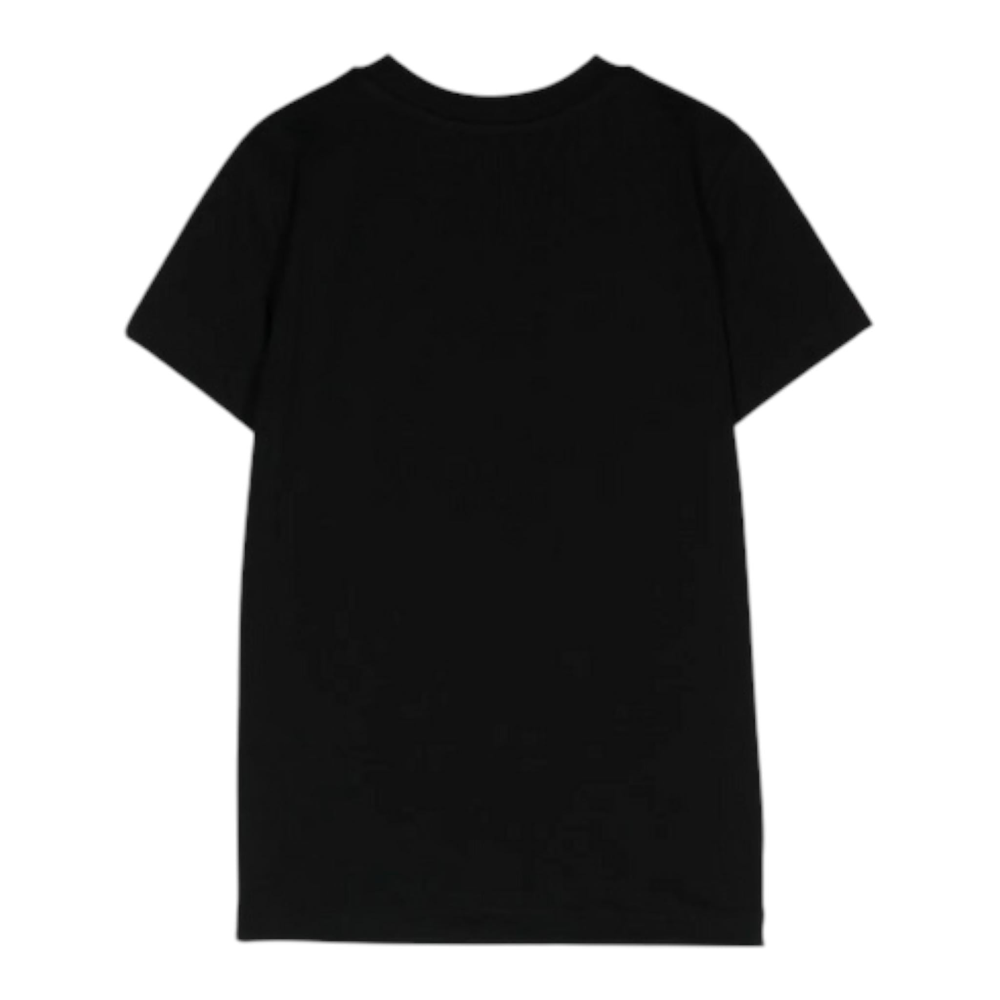 MOSCHINO t-shirt tinta unita girocollo Nero per Bambino HRM04K NERO MOSCHINO 