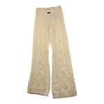 MSGM pantalone tinta unita in magliap Panna per Bambina F3MSJGPA21 PANNA MSGM 