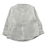 Manuel Ritz Camicia Manica Lunga Tinta Uita Collo Coreano Bianco per Neonato MR2002 BIANCO MANUEL RITZ 