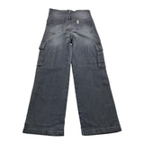 LIU JO jeans tinta unita modello palazzo Nero per Bambina GF4121XX NERO LIU JO 